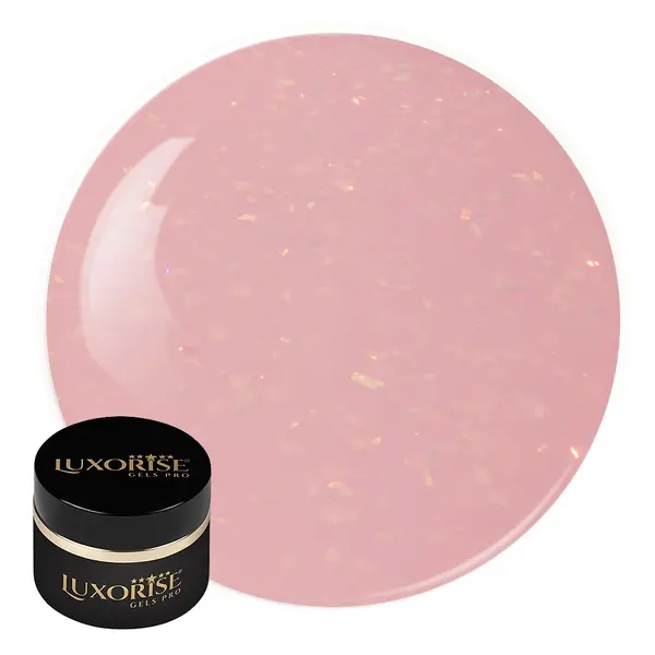 Gel UV Constructie Unghii RevoFlex LUXORISE 15ml, Peach Glare