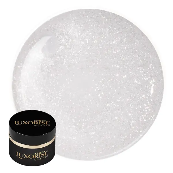 Gel UV Constructie Unghii RevoFlex LUXORISE 30ml, Celestial Pearl