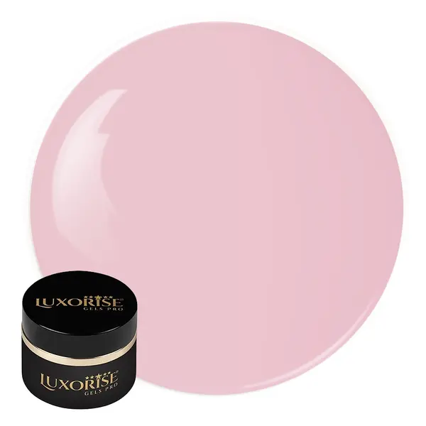 Gel UV Constructie Unghii RevoFlex LUXORISE 50ml, Baby Pink