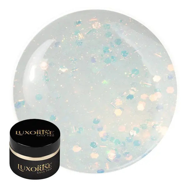 Gel UV Constructie Unghii RevoFlex LUXORISE 50ml, Unicorn Mirage