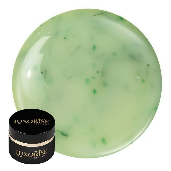 Gel UV Constructie Unghii RevoFlex Silk Petal LUXORISE 15ml, Ethereal Leaf