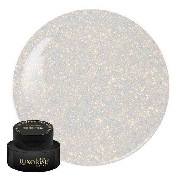 Gel UV Nail Art Babyboomer LUXORISE Cushion Ombre Pearl - Moonlight Glow, 2ml