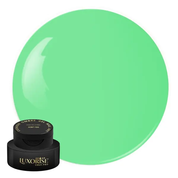 Gel UV Nail Art Babyboomer LUXORISE Cushion Ombre Prime - Mint Fog, 2ml