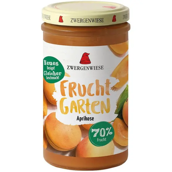 Gem de caise indulcit cu nectar de agave fara gluten, eco - 225 g
