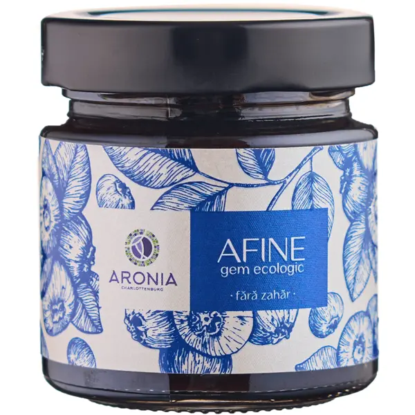 Gem Ecologic de afine fara zahar 200 gr. Aronia Charlottenburg
