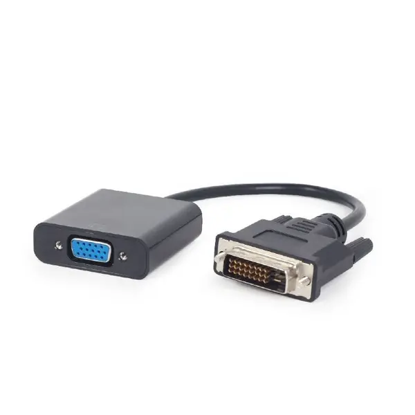 GEMBIRD Adaptor Gembird A-DVID-VGAF-01, DVI-D - VGA, Black