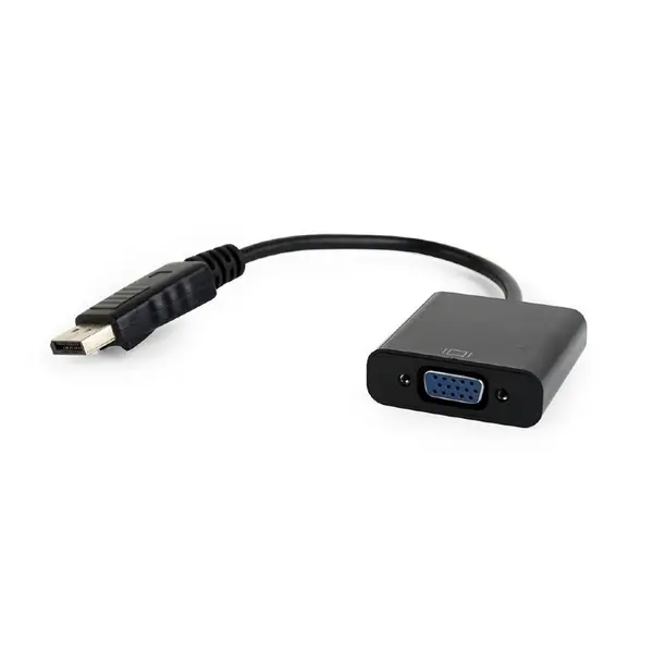 GEMBIRD Adaptor Gembird, Displayport male - VGA female, Black