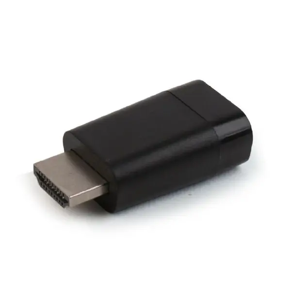 GEMBIRD ADAPTOR video GEMBIRD, HDMI (T) la VGA (M), Rezolutie maxima 1920 x 1080 la 60Hz, blister packages, Negru, AB-HDMI-VGA-001