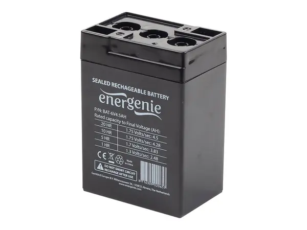 Gembird BAT 6V4.5AH, Baterie Gel Reincarcabila 6V 4.5Ah