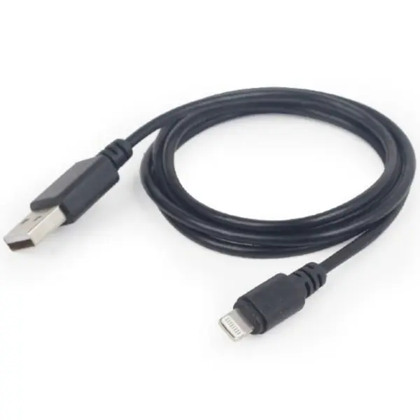 GEMBIRD Cablu alimentare si date Gembird, USB 2.0 (T) la tip Lightning (T), 1m, Negru, CC-USB2-AMLM-1M
