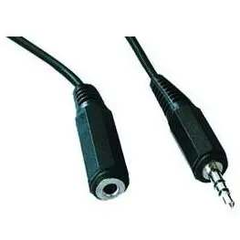 GEMBIRD Cablu audio Gembird, 3.5mm jack male - 3.5mm jack female, 2m, Black