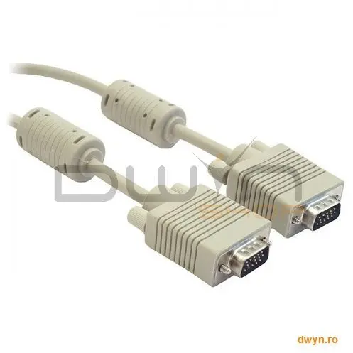 GEMBIRD CABLU DATE MONITOR Dubluecranat 30M black 'CC-PPVGA-30M-B'