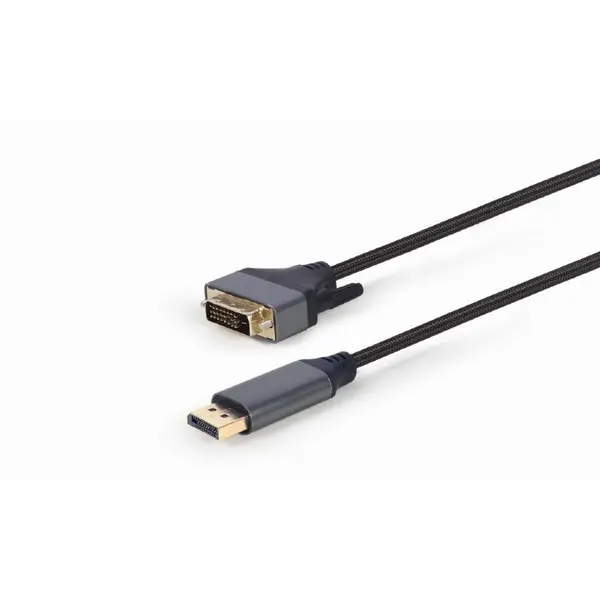 GEMBIRD Cablu Gembird CC-DPM-DVIM-4K-6, DisplayPort - DVI, 1.8m, Black