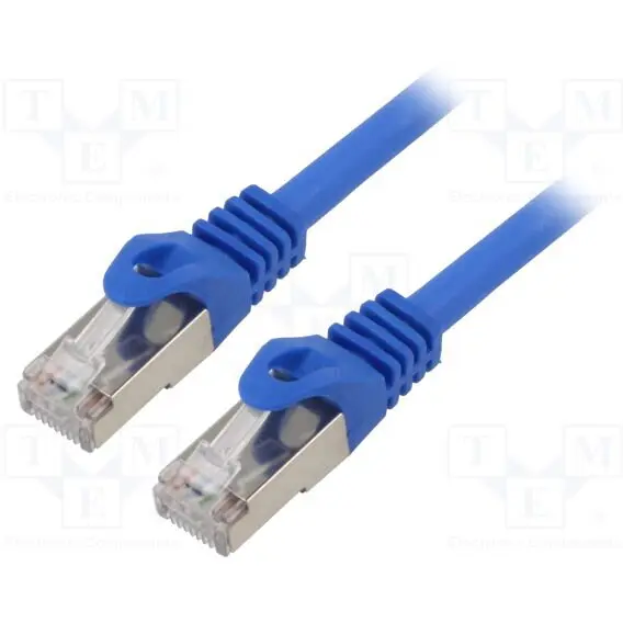 GEMBIRD Cablu retea Gembird PP6A-LSZHCU-B-2M, patchcord RJ45 Cat. 6A, SFTP, LSZH, 2m (Albastru)