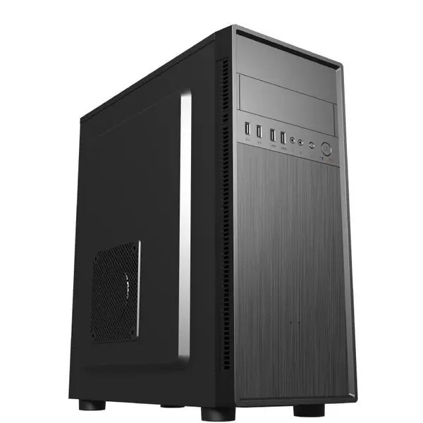 GEMBIRD Carcasa PC Gembird Fornax 160, Middle Tower, Fara sursa, Negru