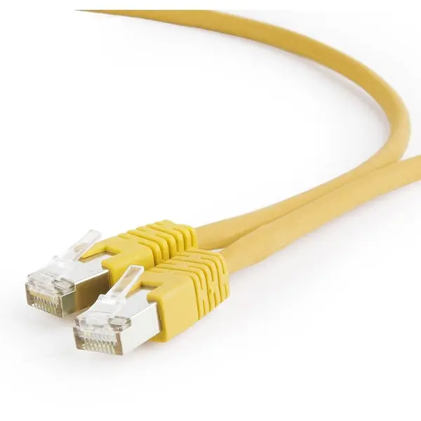 GEMBIRD GEMBIRD PP6A-LSZHCU-Y-5M Gembird patchcord RJ45, cat. 6A,SFTP, LSZH, 5m, yellow