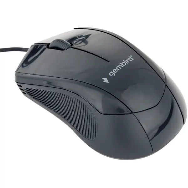GEMBIRD Mouse optic Gembird MUS-3B-02,1000 DPI, Negru