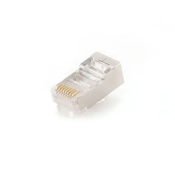 GEMBIRD MUFE RJ45 GEMBIRD Cat5e. pt. FTP, 10 buc., ecranata, 30u contacte aurite, PLUG5SP/10