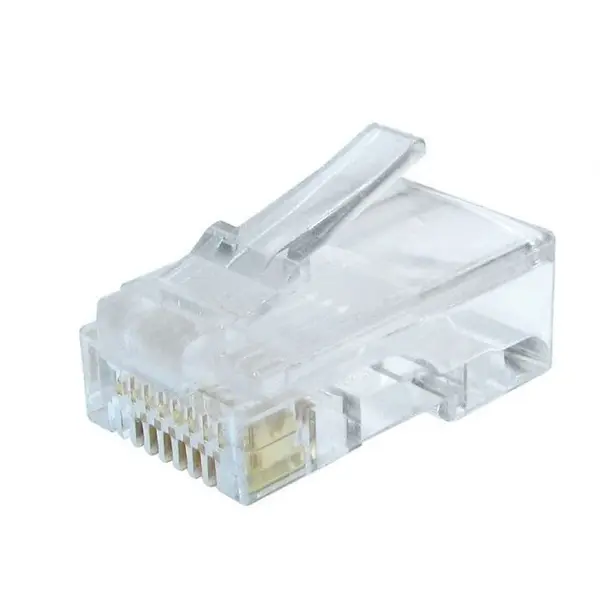 GEMBIRD MUFE RJ45 GEMBIRD Cat6, pt. UTP, 50 buc., 30u contacte aurite, pt. fire solide, LC-8P8C-002/50