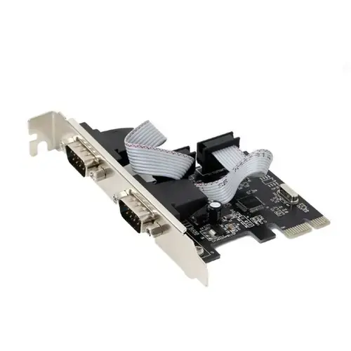 Gembird PCI Express card 2x serial (low profile)