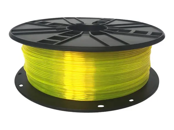 GEMBIRD PETG Filament 1.75mm, Galben, 1kg - PETG Premium pentru imprimante 3D FDM