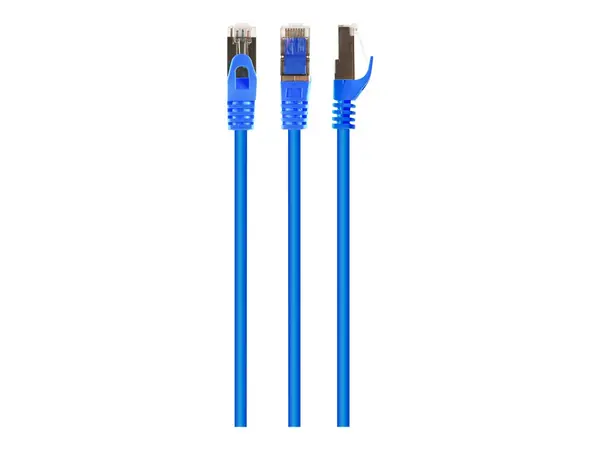 GEMBIRD PP6A-LSZHCU-B-10M patchcord RJ45 cat.6A SFTP LSZH 10m blue
