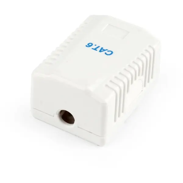 GEMBIRD PRIZA RJ45 GEMBIRD Cat6. pt. FTP, 1 x RJ45, include kit montare, white, NCAC-1F6-01