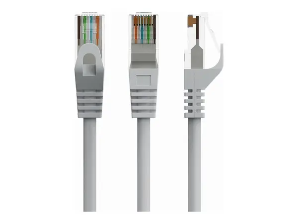 GEMBIRD UTP Cat6 Patch cord 15m pure copper grey