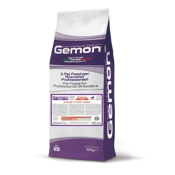 GEMON Breeders Sterilised, Curcan, hrană uscată pisici sterilizate, 20kg