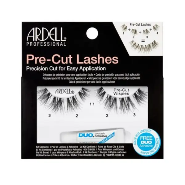 Gene false Ardell Pre-Cut Lashes Wispies