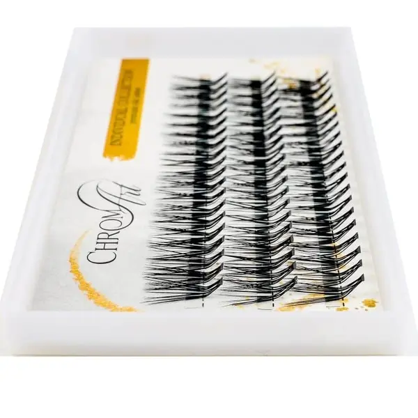 Gene false smocuri ChromArt Premium Silk Lashes Curbură L Mix