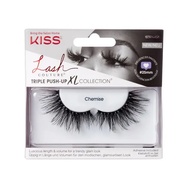 Gene false tip bandă KissUSA Lash Couture Push Up XL Collection