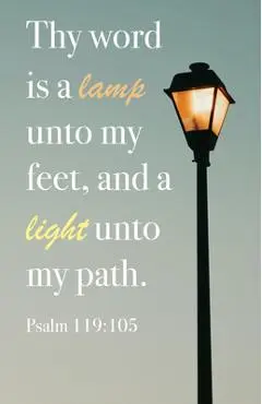 General Worship Bulletin: Light (Package of 100): Psalm 119:105 (Kjv) - Broadman Church Supplies Staff