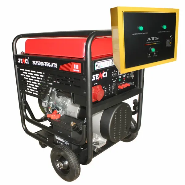 Generator de curent Senci SC-18000TE-EVO-ATS, Putere max. 17 kW, 400V, AVR
