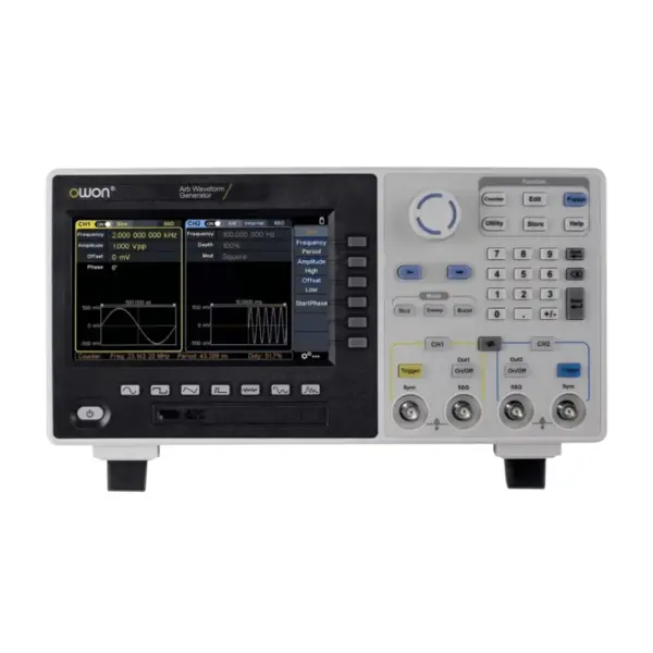 Generator de semnal, 2 canale, 100MHz, 500MS s, OWON XDG2100