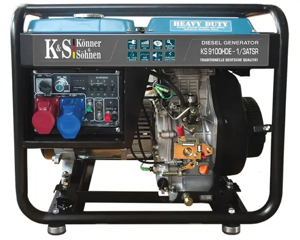 Generator diesel "Könner & Söhnen" KS 9100HDE-1/3 ATSR (EURO V)