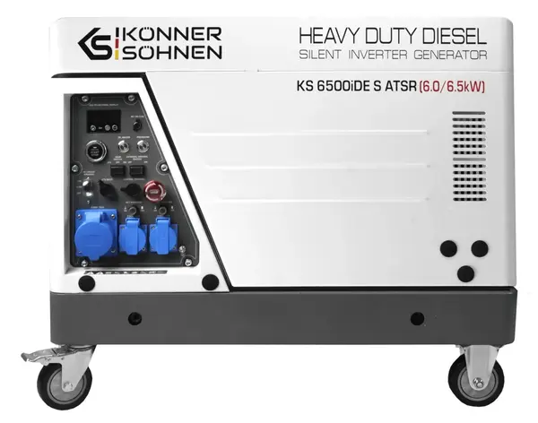 Generator invertor diesel în carcasă insonorizată KS 6500iDE S ATSR