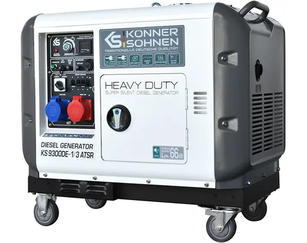 Generator mobil diesel KS 9300DE-1/3 ATSR