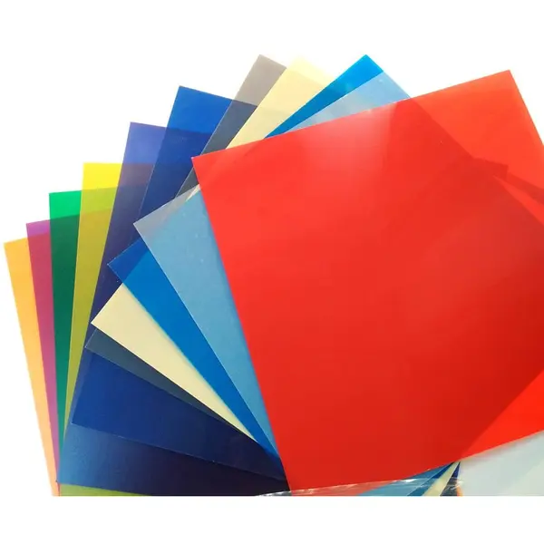 Generic Pachet filtre gel corectie lumina 30x30cm