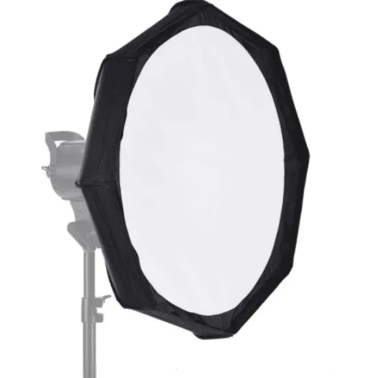 Generic Reflector Beauty Dish pliabil alb 120cm cu montura Bowens