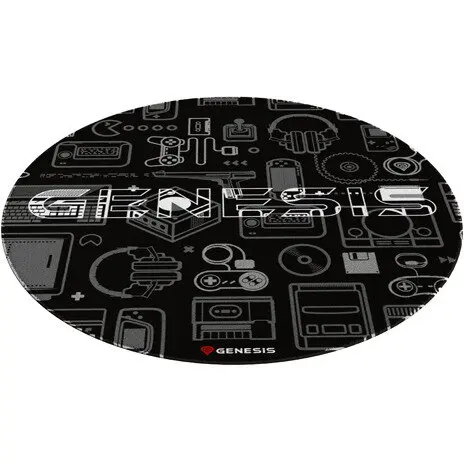 Genesis Covoras de protectie rotund GENESIS Tellur 300, 100 cm, Negru