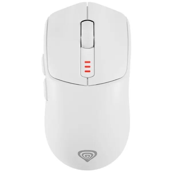 Genesis Mouse Gaming Genesis Zircon 500, optic, 10000 dpi, Wireless, Bluetooth, USB, Alb