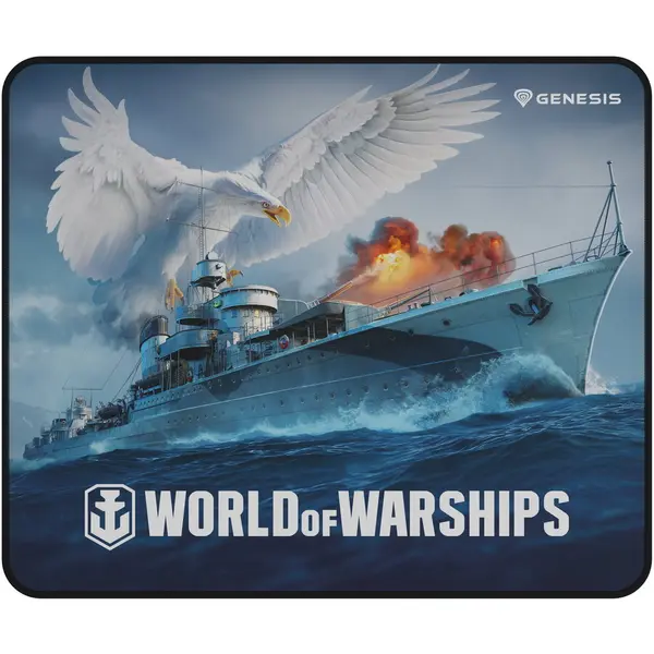 Genesis Mouse Pad Genesis Carbon 500 M World of Warships (WoWS) Lightning, 300 x 250 mm