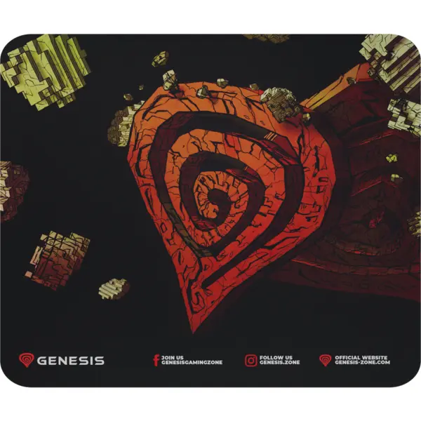 Genesis Mousepad Genesis Promo Ancient Stone, 210x250mm, Multicolor