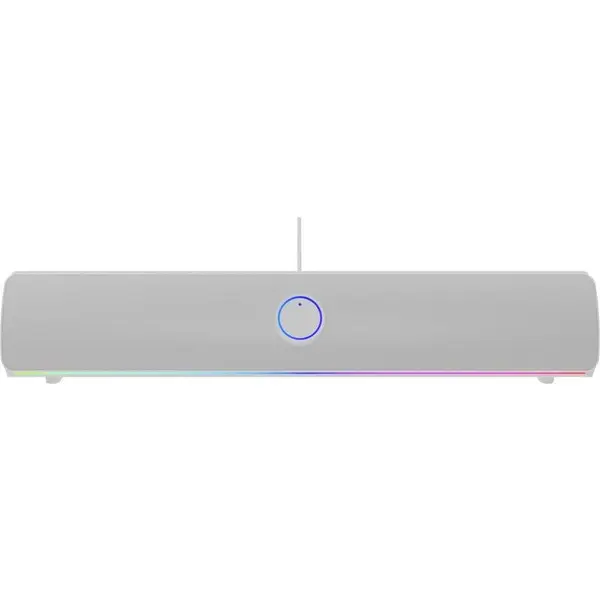 Genesis Soundbar Genesis Helium 312BT 2.0, putere 10W, frecventa 100 - 20000 Hz, alb