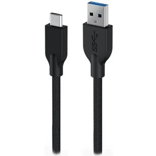 genius Cablu de date Genius 32590007400, USB-A male - USB-C male, 1m, Black