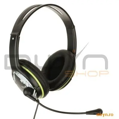 genius Casti Genius 'HS-400A' + microfon, control volum, Green '31710169100'
