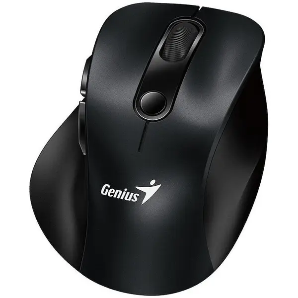 genius Mouse wireless Genius Ergo 9000S, pt. PC sau NB, 2.4GHz, optic, 2400 dpi, butoane-scroll 5-1, Negru, 31030038400