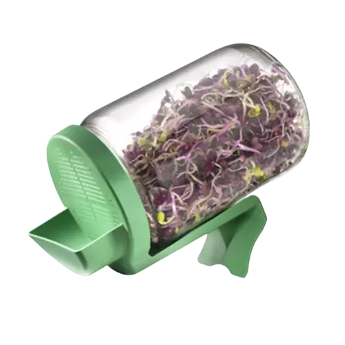 Germinator tip borcan cu protectie la scurgerea apei, 660ml, Germline