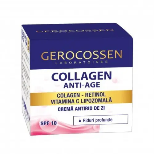 Gerocossen Collagen Anti Age crema antirid de zi SPF10, 50ml Zephyr Labs
